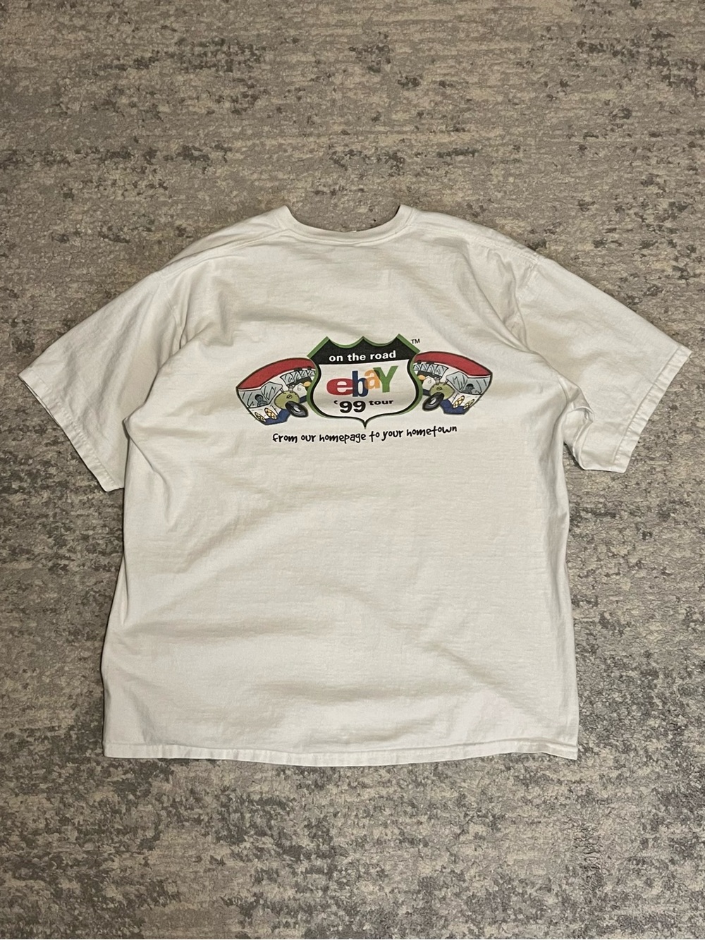 Vintage Ebay ‘99 tour t-shirt